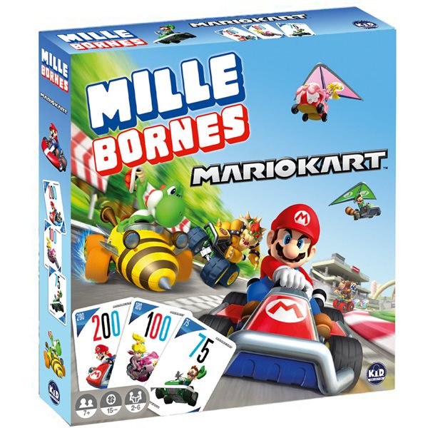 Jeu Mille Bornes -Mario Kart