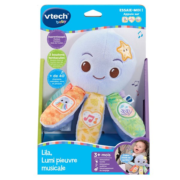 Baby Lila - Lumi pieuvre musicale