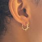 Edgy Gold Earrings