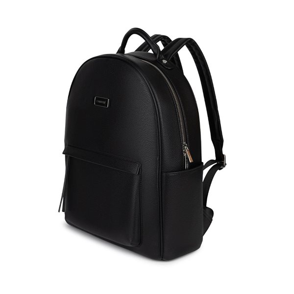 Sac à dos en cuir végane Le Miles - Noir 