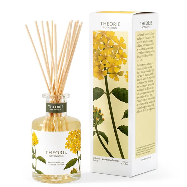 Diffuseur à roseaux 200 ml - Verveine odorante