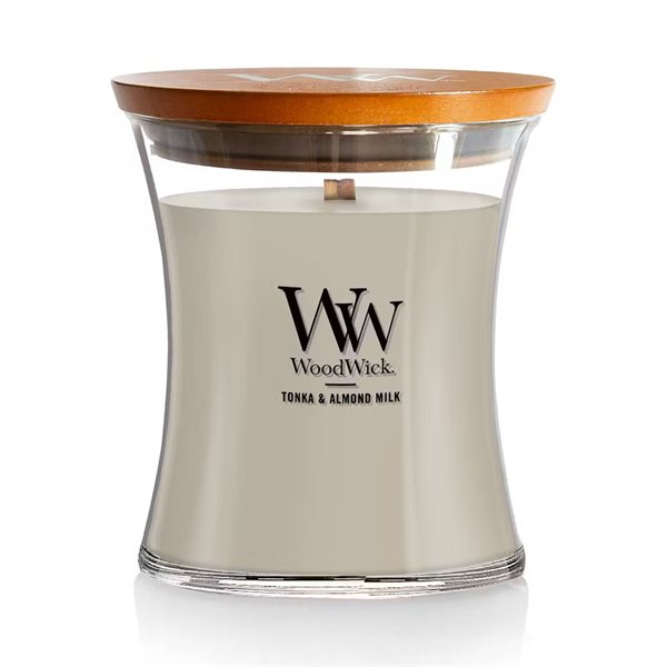 Bougie sablier 9,7 oz - Tonka et lait d'amande