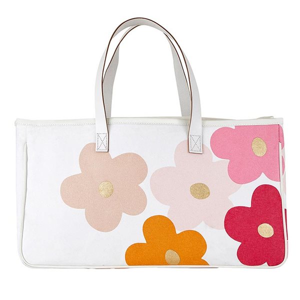 Sac fourre-tout en toile - Fleurs