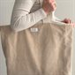 Sac fourre-tout en corduroy - Beige