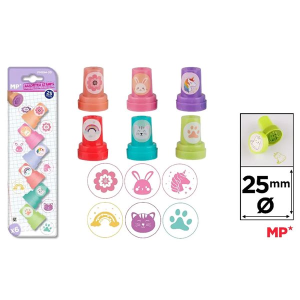 Estampes pré-encrées – Animaux mignons