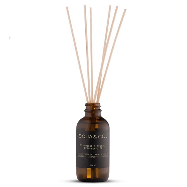 Diffuseur à roseaux - Lavande, bois de santal et vanille