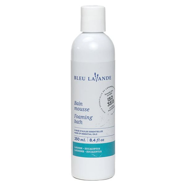 Bain moussant à la lavande et à l'eucalyptus 250 ml