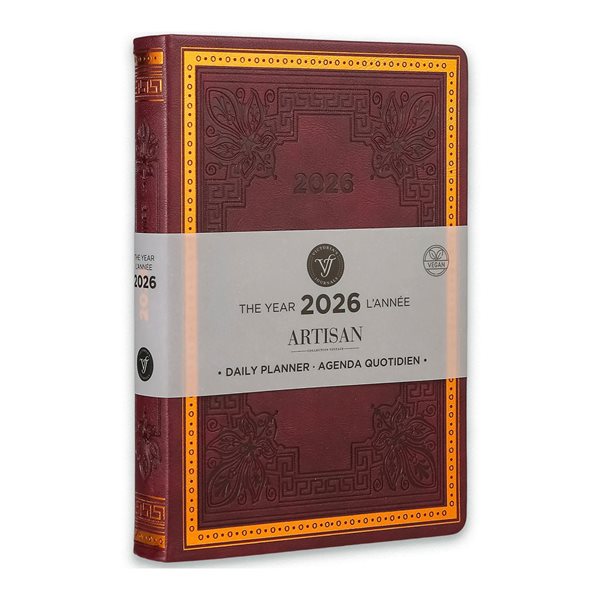 Agenda quotidien Artisan 2026 - Bourgogne