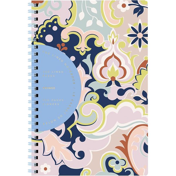 Journal de notes personnelles mince - Cachemire moderne