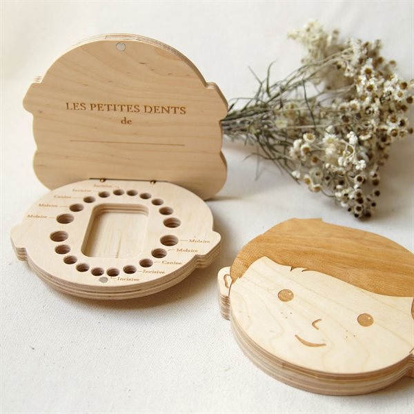 Coffret souvenir pour dent de lait - Garçon 
