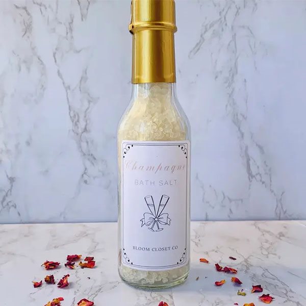Sels de bain parfumé au vin - Champagne
