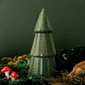 4 oz Fir-Shaped Scented Reusable Soy Candle - Green
