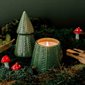 4 oz Fir-Shaped Scented Reusable Soy Candle - Green