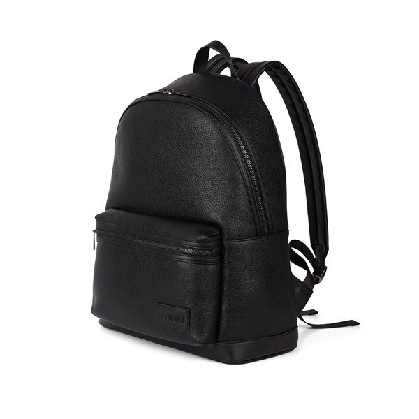 Sac à dos en cuir végane Le Logan - Noir