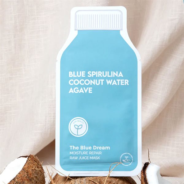 Moisture Repair Raw Juice Face Mask - The Blue Dream