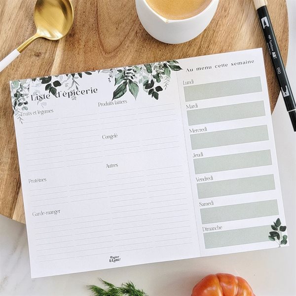 Planificateur de repas - Eucalyptus