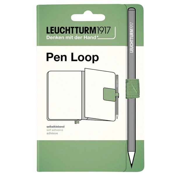 Self-Adhesive Pen Holder - Sage