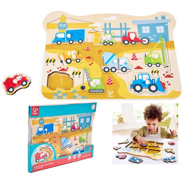 Wooden Puzzle - Construction