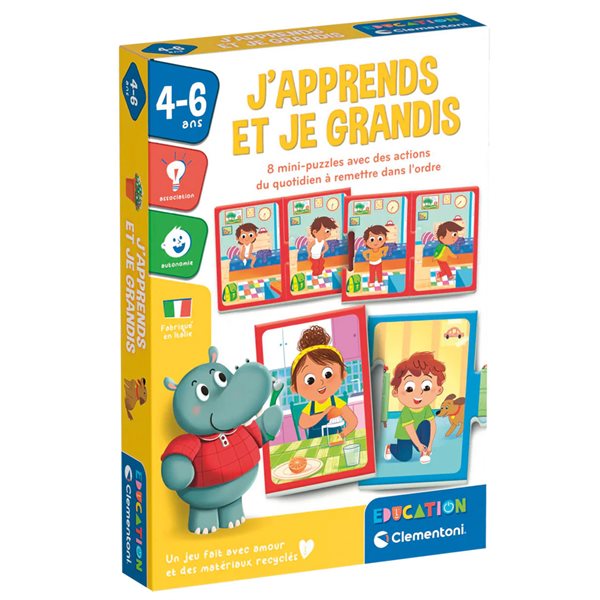 Jeu J’apprends et je grandis