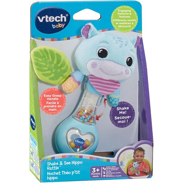 Hochet - Théo petit hippo