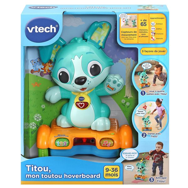 Titou mon toutou hoverboard