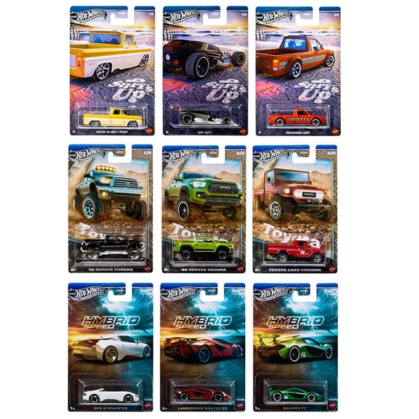 Véhicules Hot Wheels - Série silver