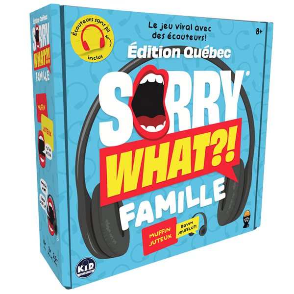 Jeu Sorry What?! Édition famille