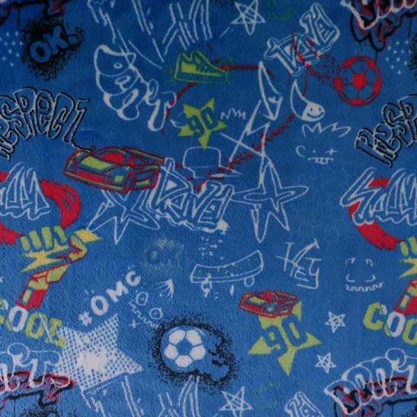 Couverture de repos - Cool bleu