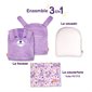 Couverture Poupilou apaisante 3-en-1 - Lapin