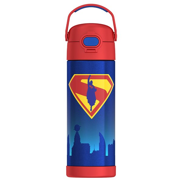Bouteille d'eau FUNtainer® de 470 ml - Superman