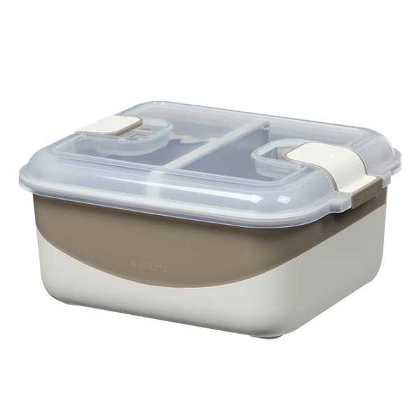 Contenant à nourriture à deux compartiments Sistema® Heatables 