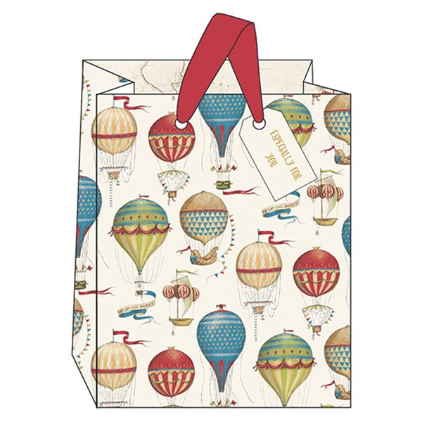 Moyen sac cadeau - Montgolfière