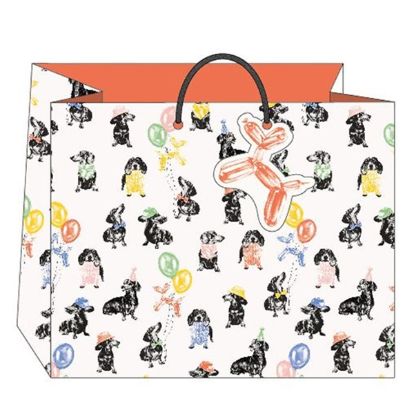 Grand sac cadeau -Chiens