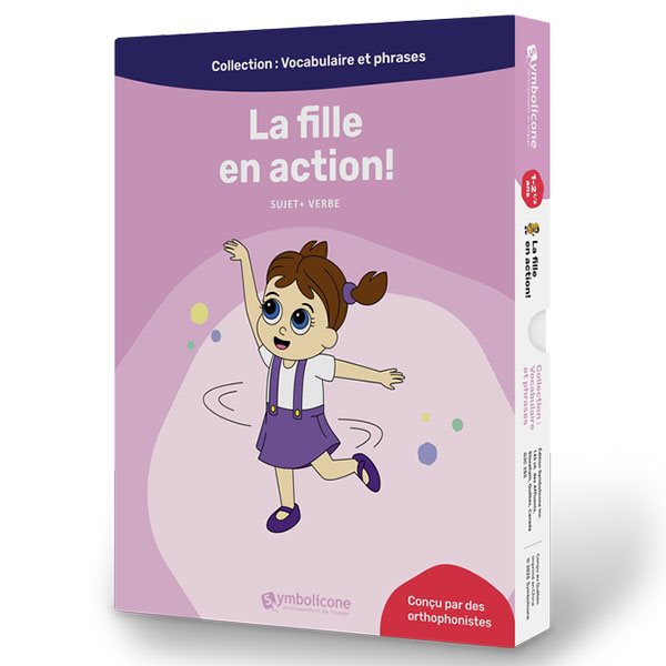 Jeu symbolicone - La fille en action