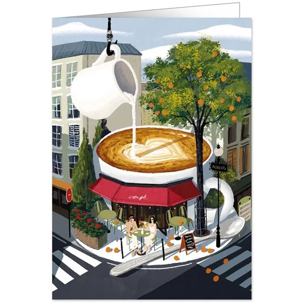 Greeting Card - Coffee