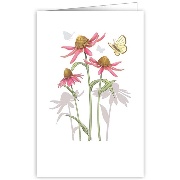 Carte de souhaits - Fleurs