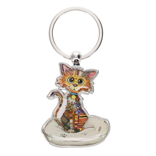 Keychain - Orange Cat