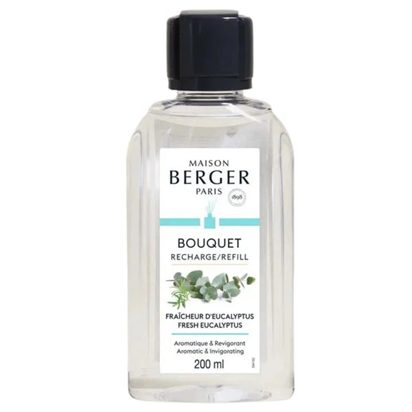 Recharge de parfum pour bouquet Berger 200 ml - Fraîcheur d'eucalyptus