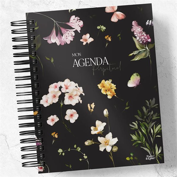 Agenda hebdomadaire perpétuel petit format Lili - 6e édition