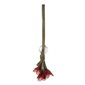 The Flora Vegan Leather Bag Charm - Passion