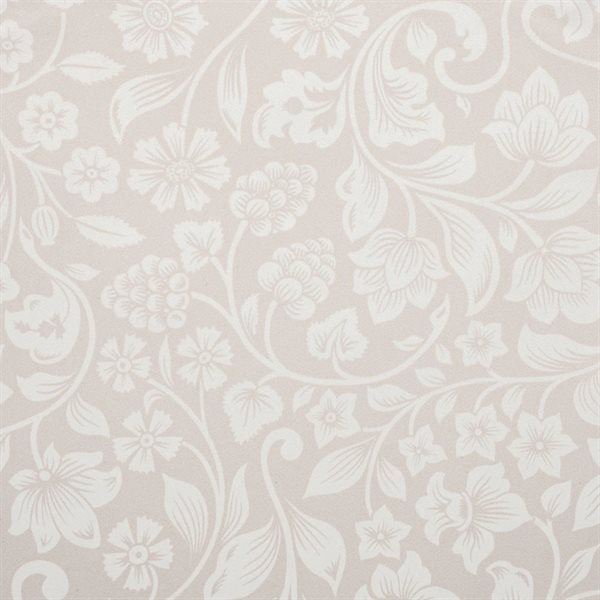 Keya Floral Tablecloth 60 x 90 in - Beige