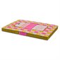 Cahier de notes ligné avec boucle pour cellulaire Casey - Mosaïque de cœurs