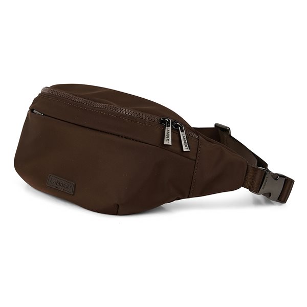 The Yael Recycled Nylon Belt Bag - Truebrown