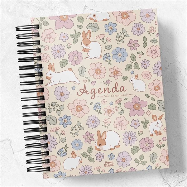 Agenda hebdomadaire perpétuel petit format Éliane - 6e édition