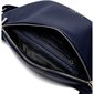 The Sarah Vegan Leather Belt Bag - Navy