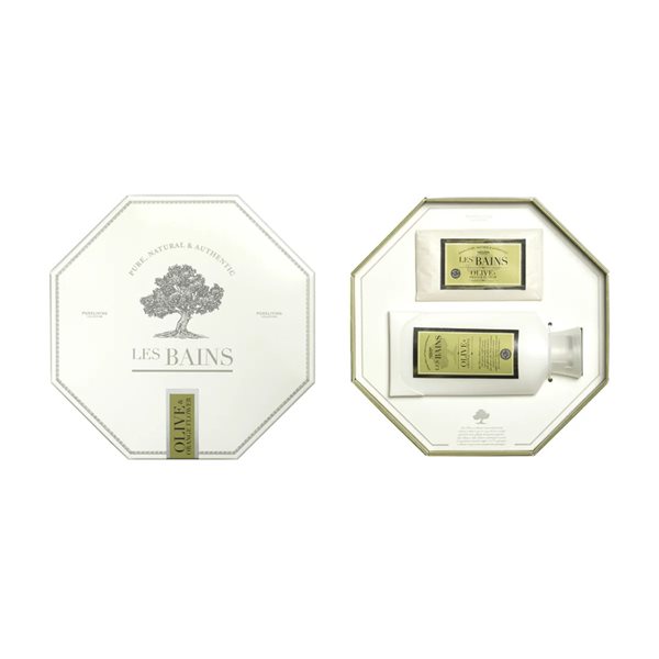 Gift Set - Olive & Orange Flower