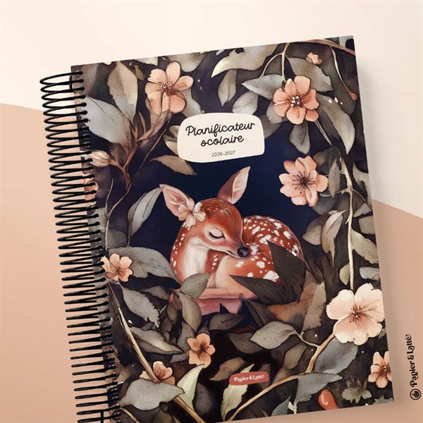 Planificateur scolaire pour enseignant 4P 2026-2027 Sieste sur les branches