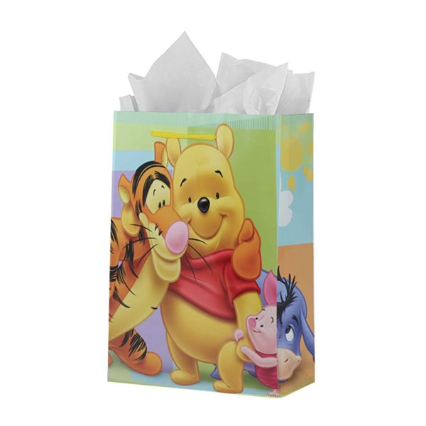 Sac cadeau grand format Winnie l’ourson