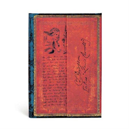 Journal de notes personnelles Mini Lewis Carroll, Alice au pays des merveilles