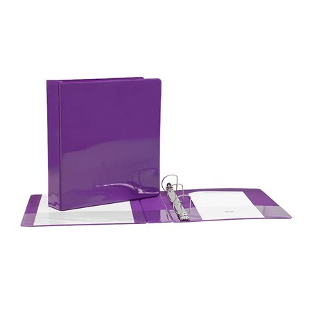 D-Ring Presentation Binder - 1.5 in - Purple